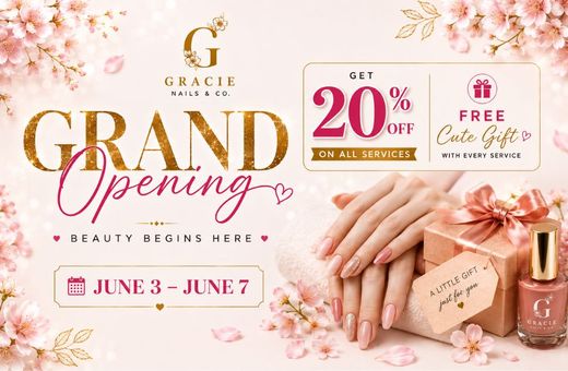 Gracie Nails & Co. Grand Opening Offer