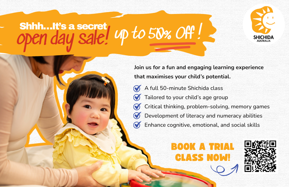 Shichida Australia 50% Off Open Day