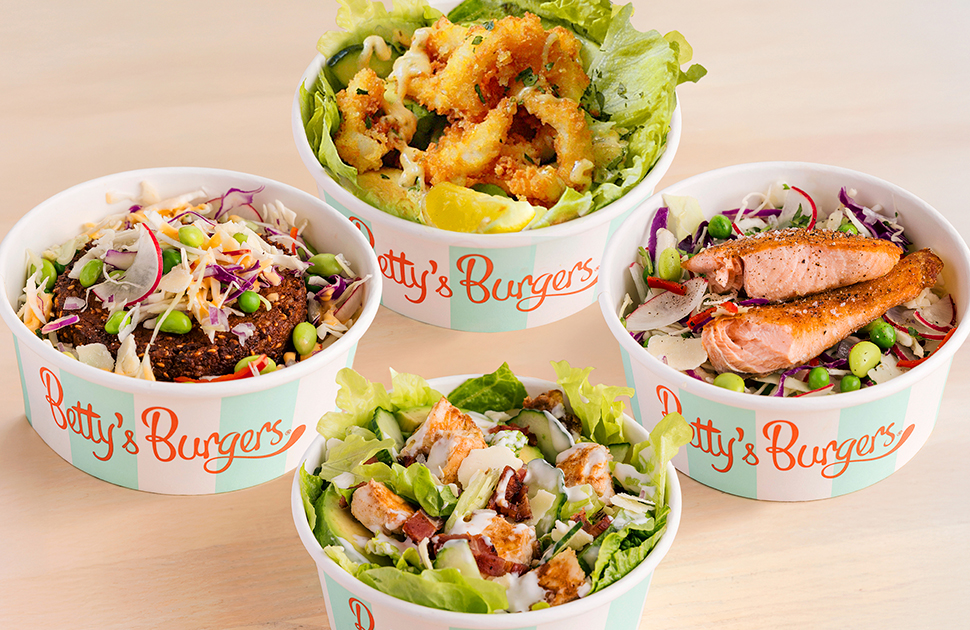Betty's Burgers Fresh, Flavour-Packed Bowls