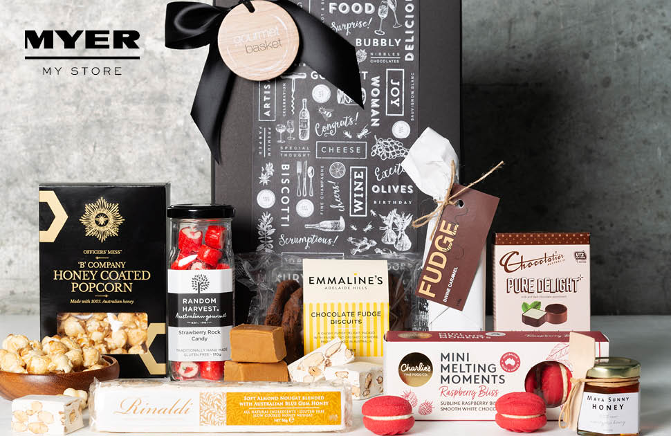 Gourmet Basket now available at Myer