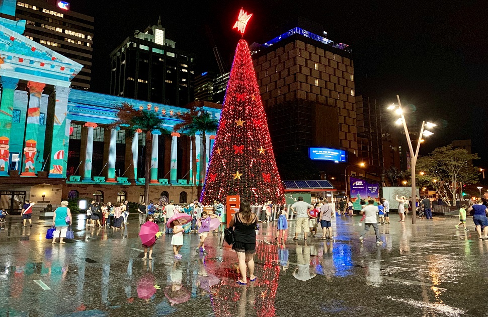 Brisbane City Christmas Tree