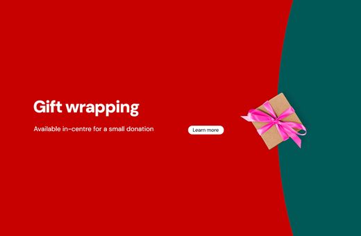 Gift wrapping in-centre