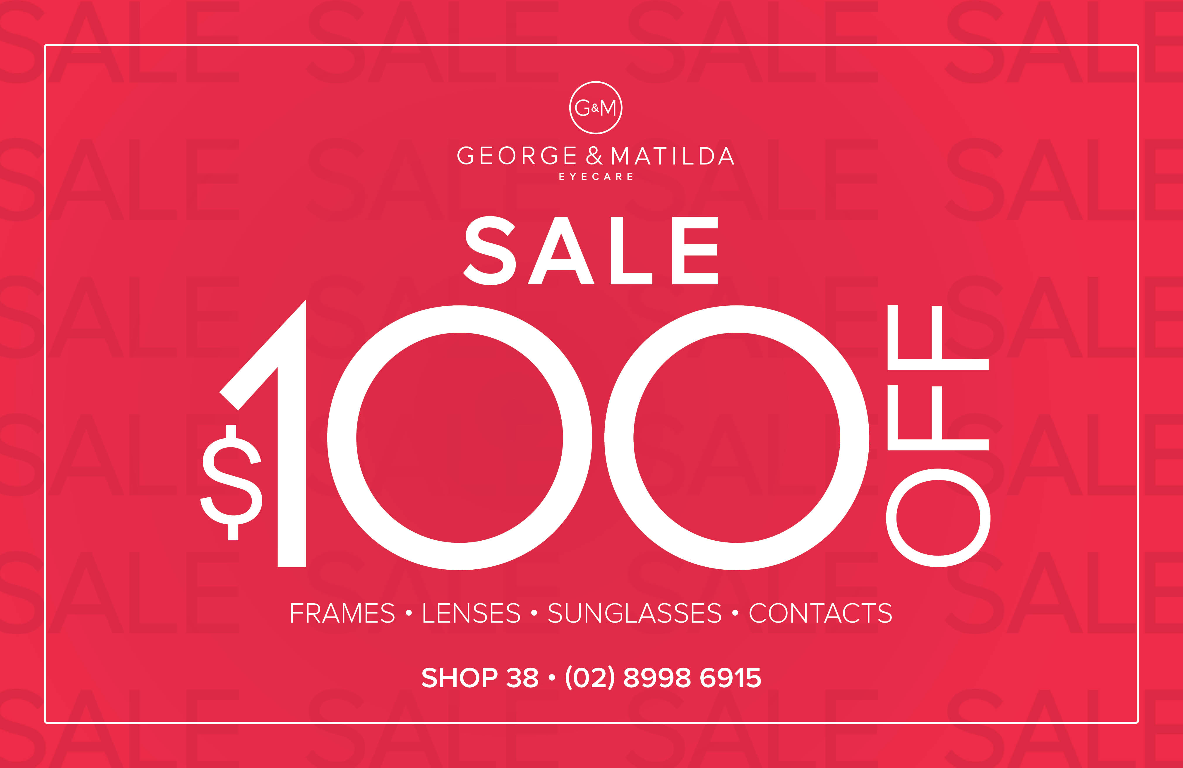 George & Matilda Eyecare | $100 Off