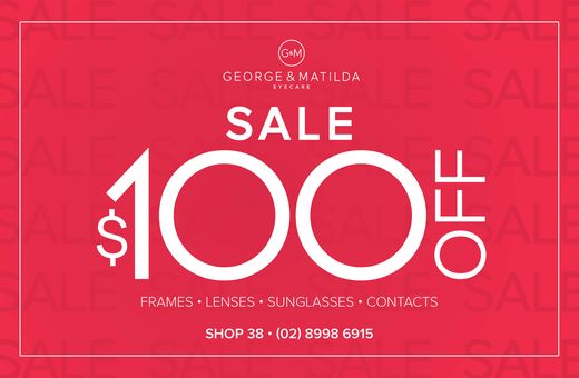 George & Matilda Eyecare | $100 Off 