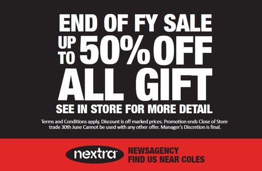 Nextra Newsagency | EOFY Sale