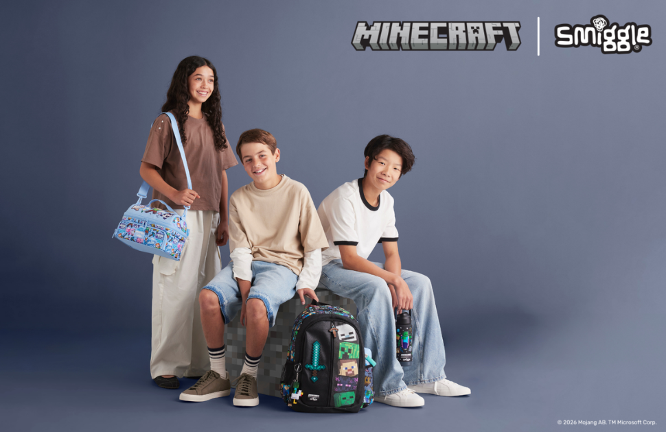 Smiggle | New Minecraft Collection