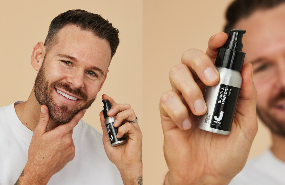 Just Cuts FREE* Beard & Hair Oil with 2 Justice Haircare Products