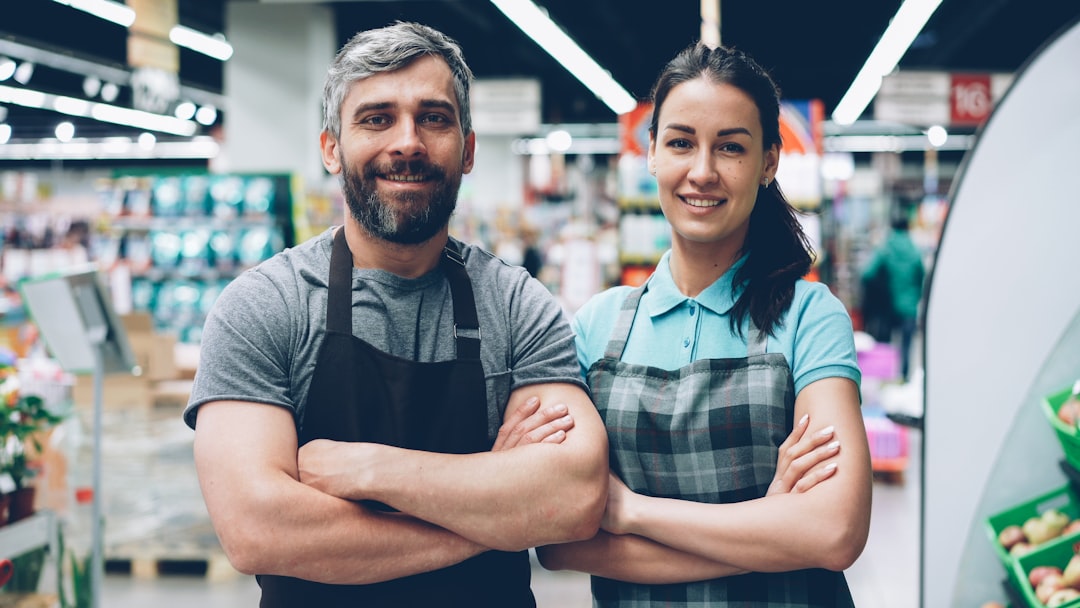 Shift-based retail employees representing rostered teams across business locations