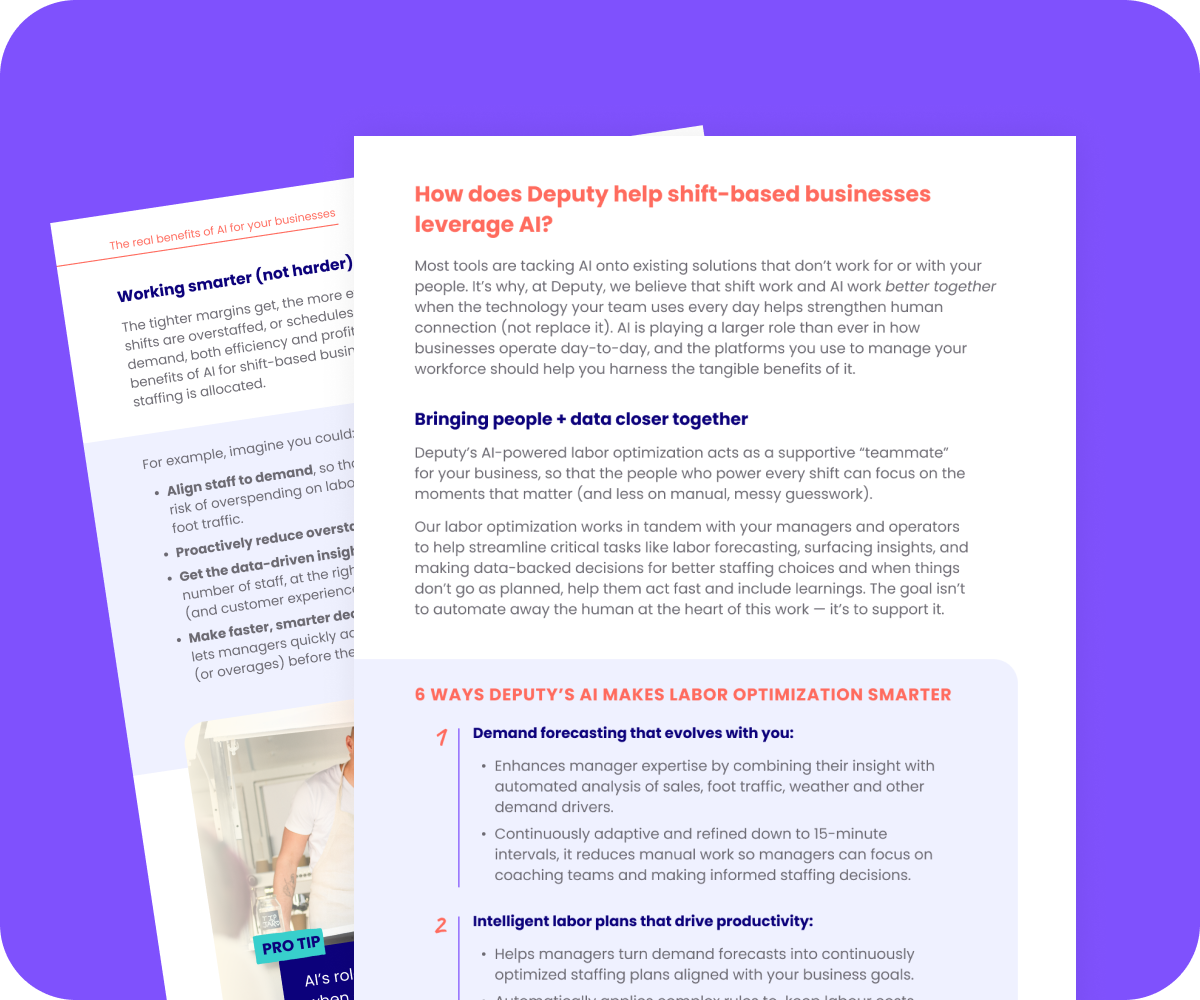 ai labor forecasting, labor planning, labour optimization