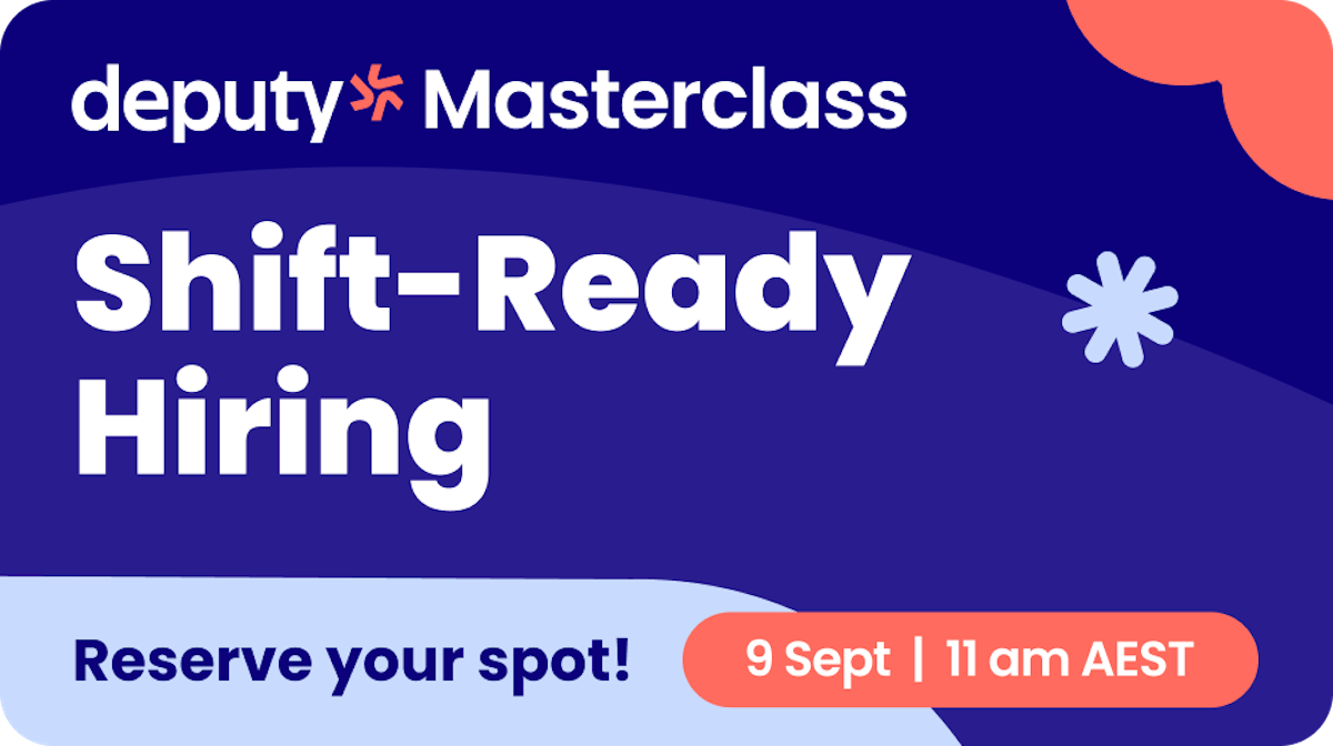 Masterclass for shift-ready hiring