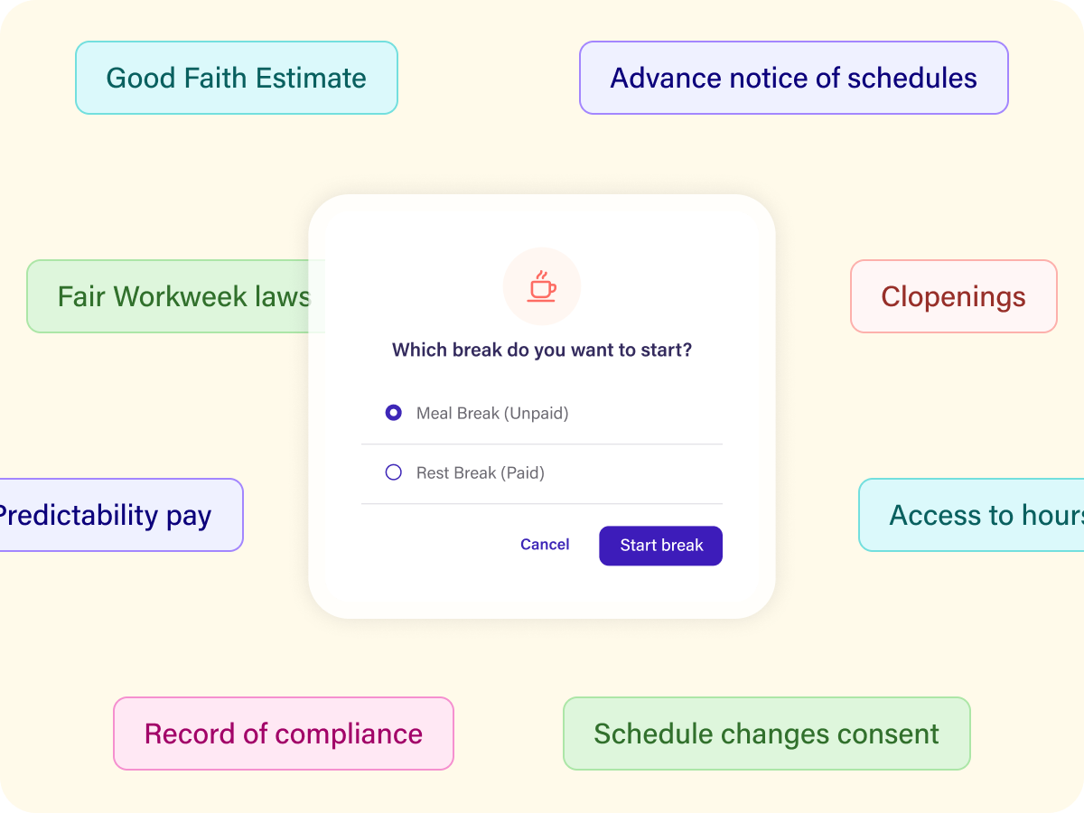 Navigate wage & hour laws with Deputy