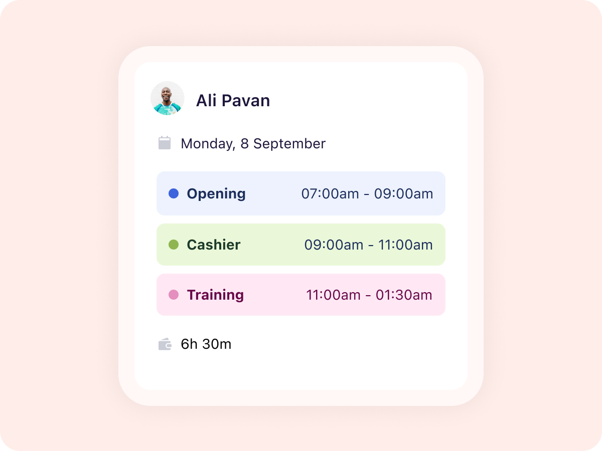 Deputy micro scheduling software