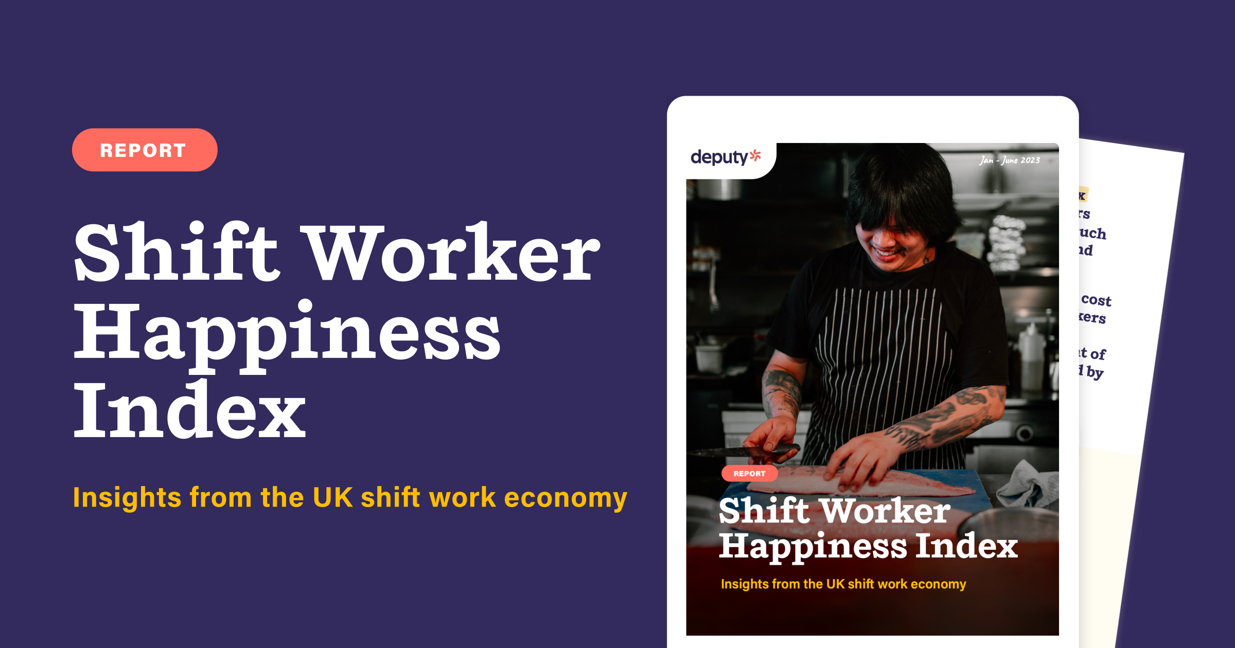 deputy happiness index shift workers hospitality