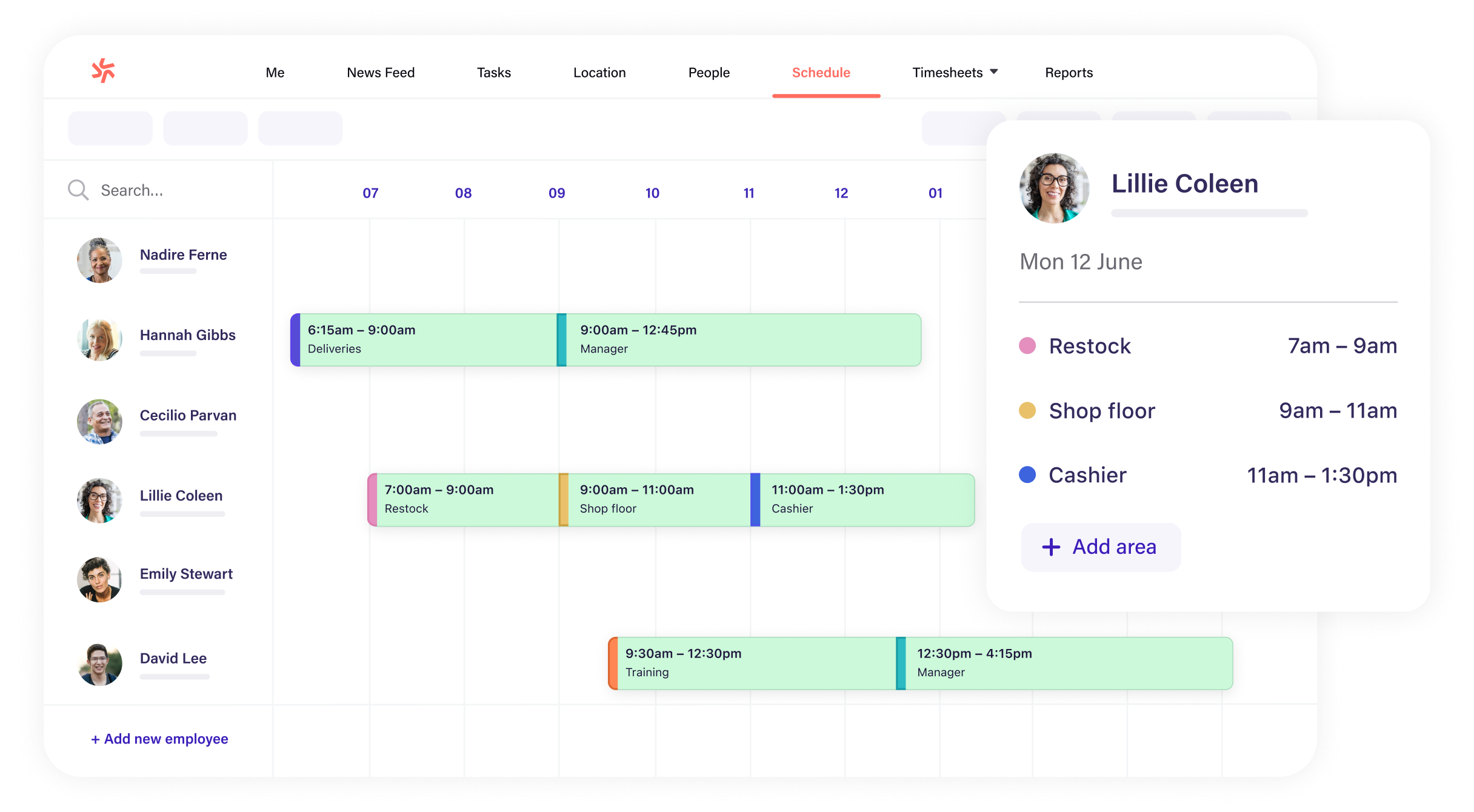 Deputy micro-scheduling