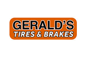 Gerald’s Brakes and Tires Logo