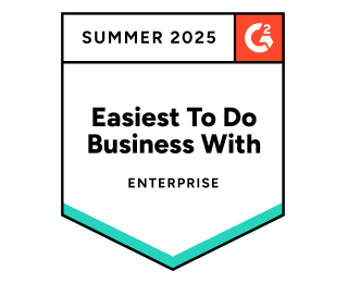 G2 Summer 2025 TA Workforce Management - Easiest to do business with - Enterprise
