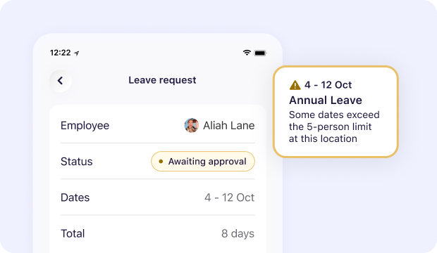 leave management approval