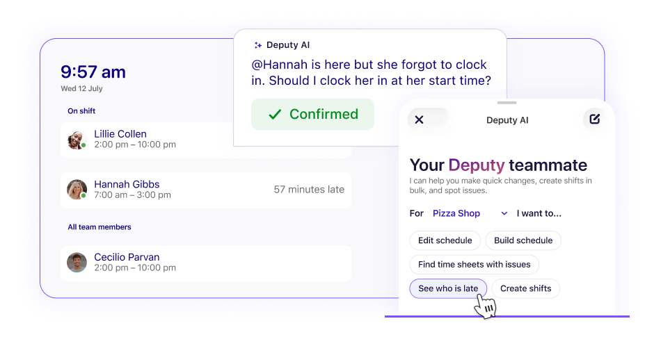 Deputy time tracking software