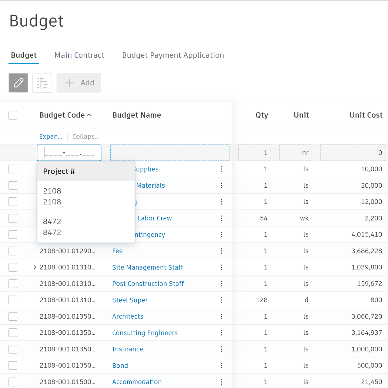 Construction contracts in cost management, Construction Budget and Income Tracking Software.