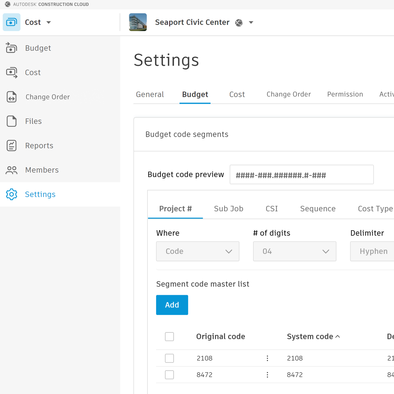 Construction Budget and Income Tracking Software