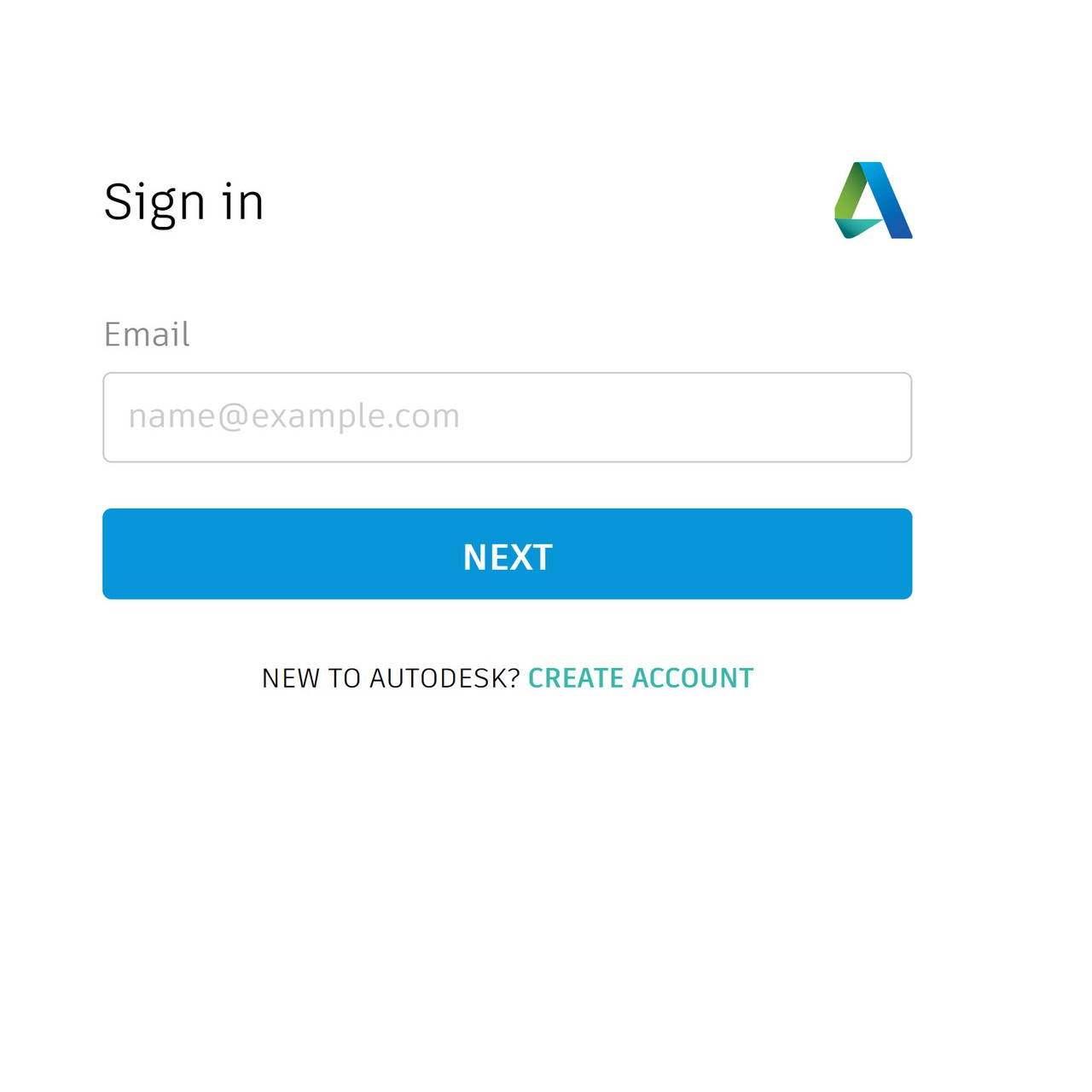 User and Construction Team Permissions, Software Sign in Screen.