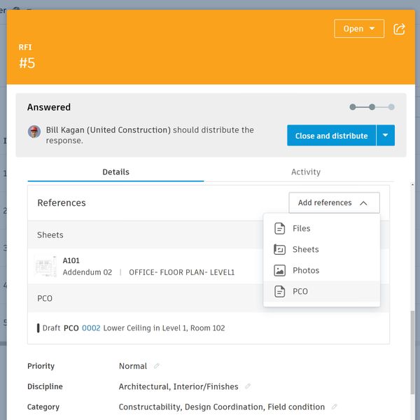 建設情報提供依頼管理追跡によるライフサイクル全体の連携