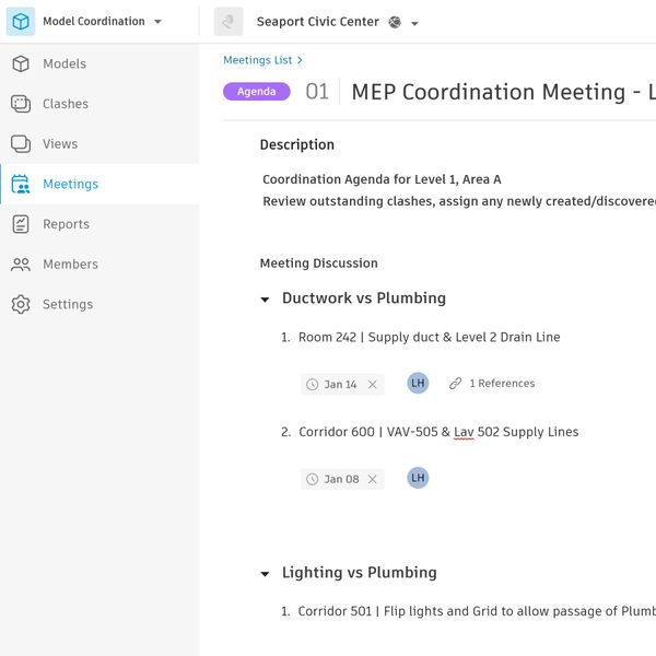 施工準備ミーティング記録ソフトウェア。