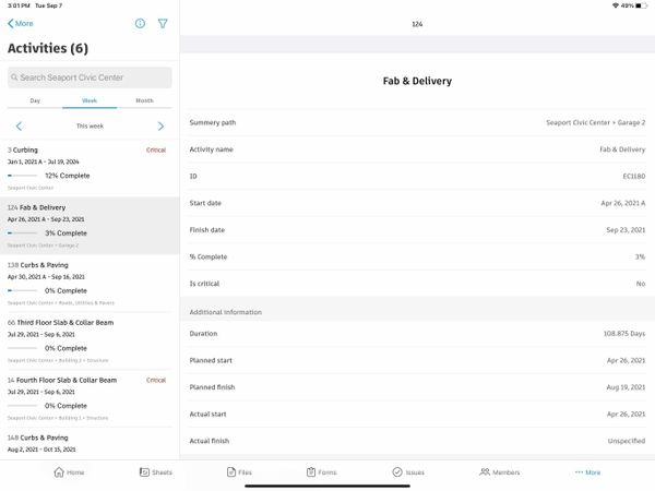 Scheduling Software for Construction