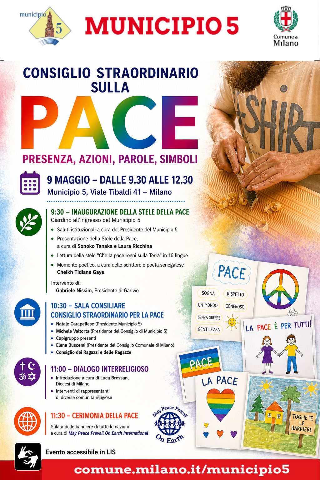 Consiglio straordinario sulla Pace