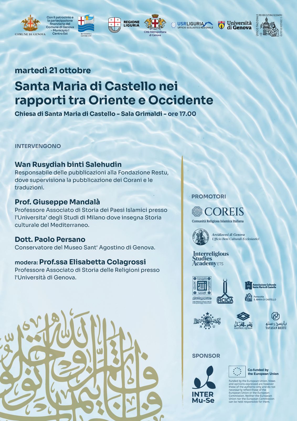 Santa Maria di Castello nei rapporti tra Oriente e Occidente