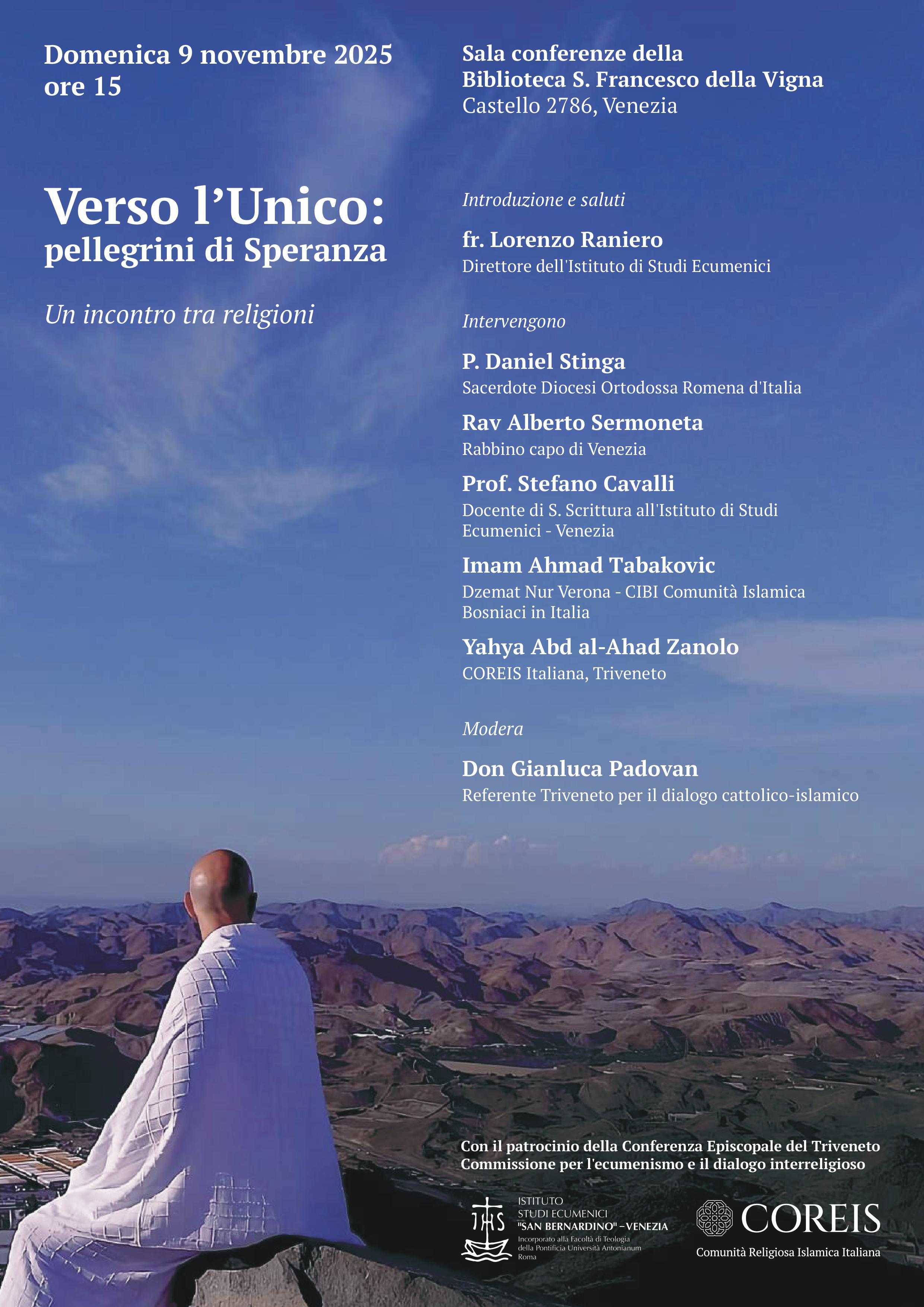Verso l'Unico, pellegrini di speranza