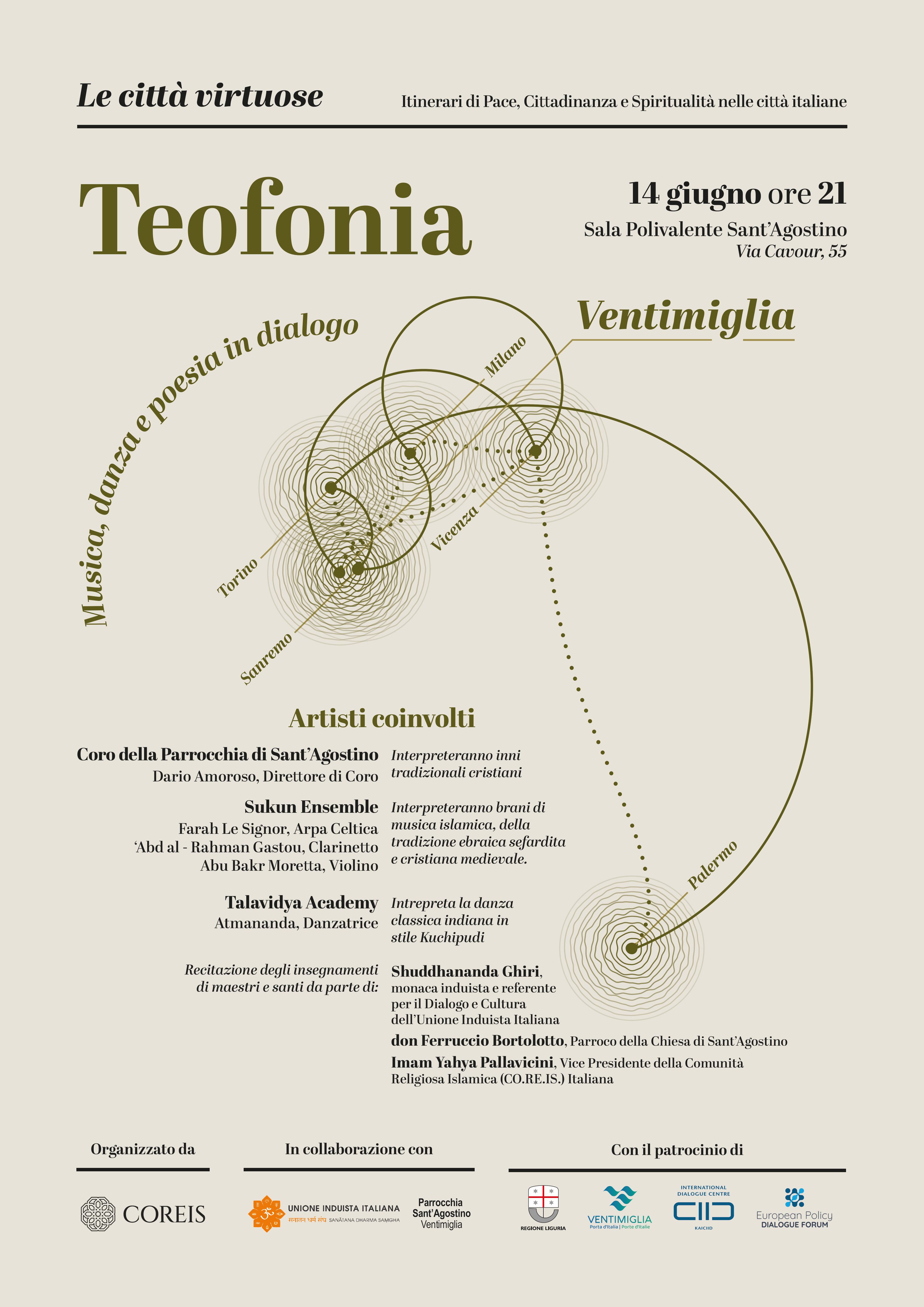 Le città virtuose: Ventimiglia, Musica, danza e poesia in dialogo
