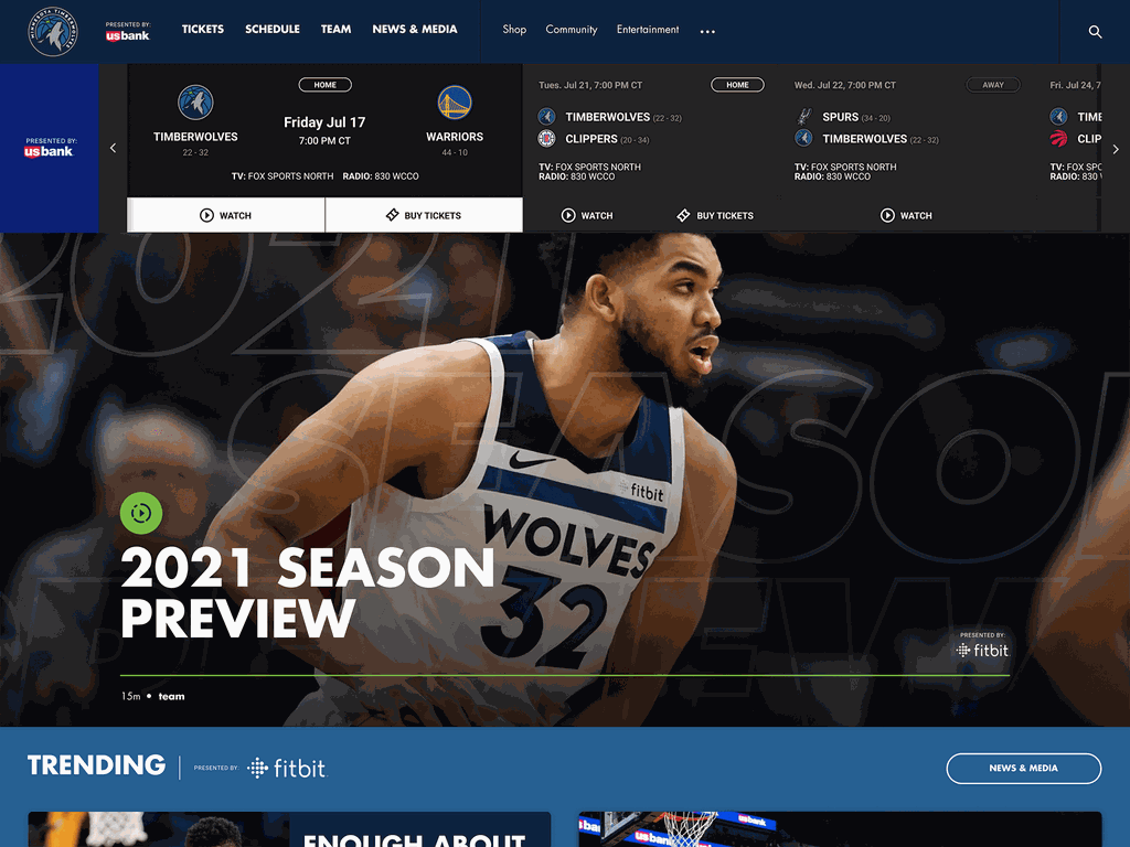 Nba web shop