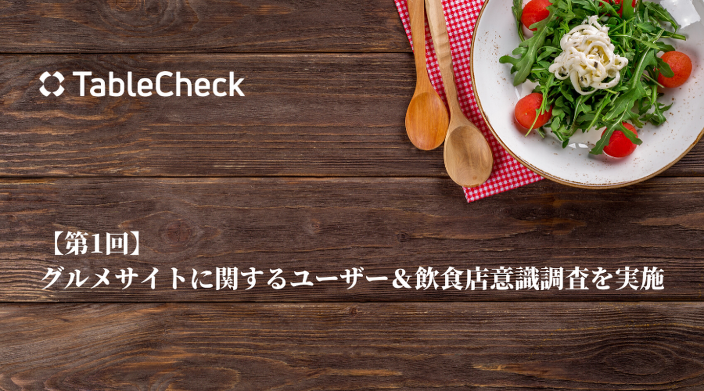 第1回グルメサイトに関するユーザー＆飲食店意識調査リリース