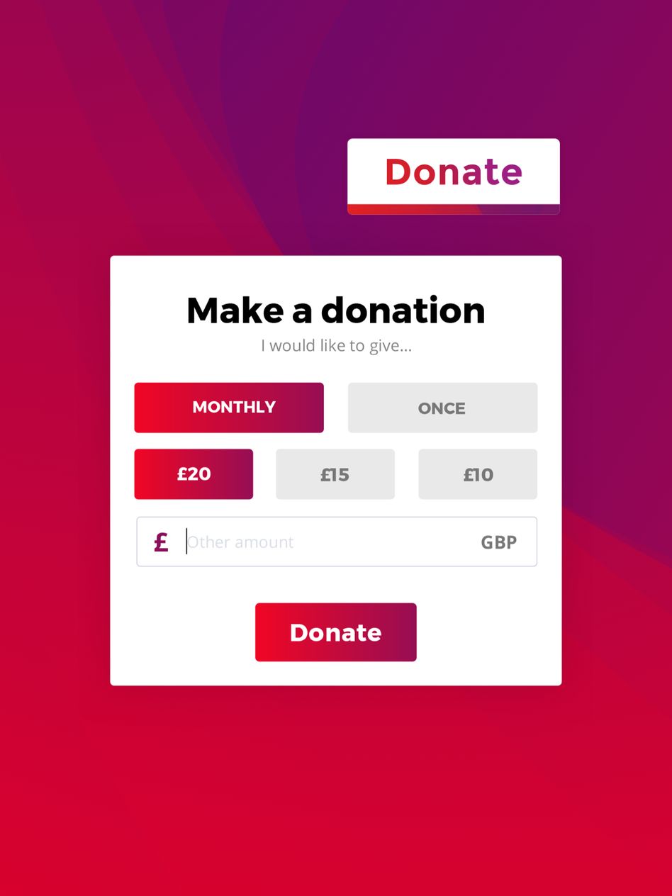 Donate, wherever you are