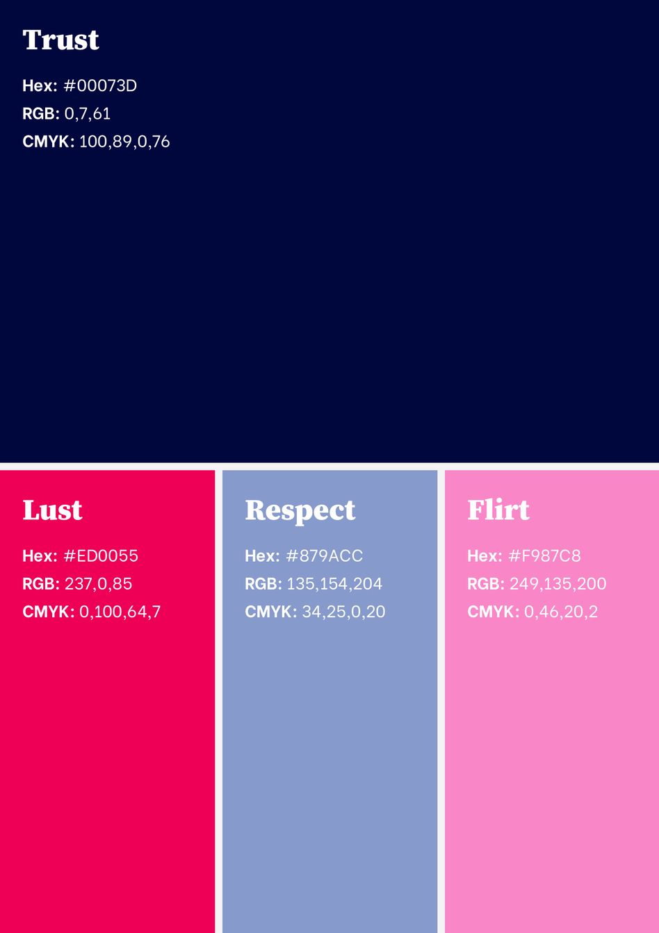 New colour pallette