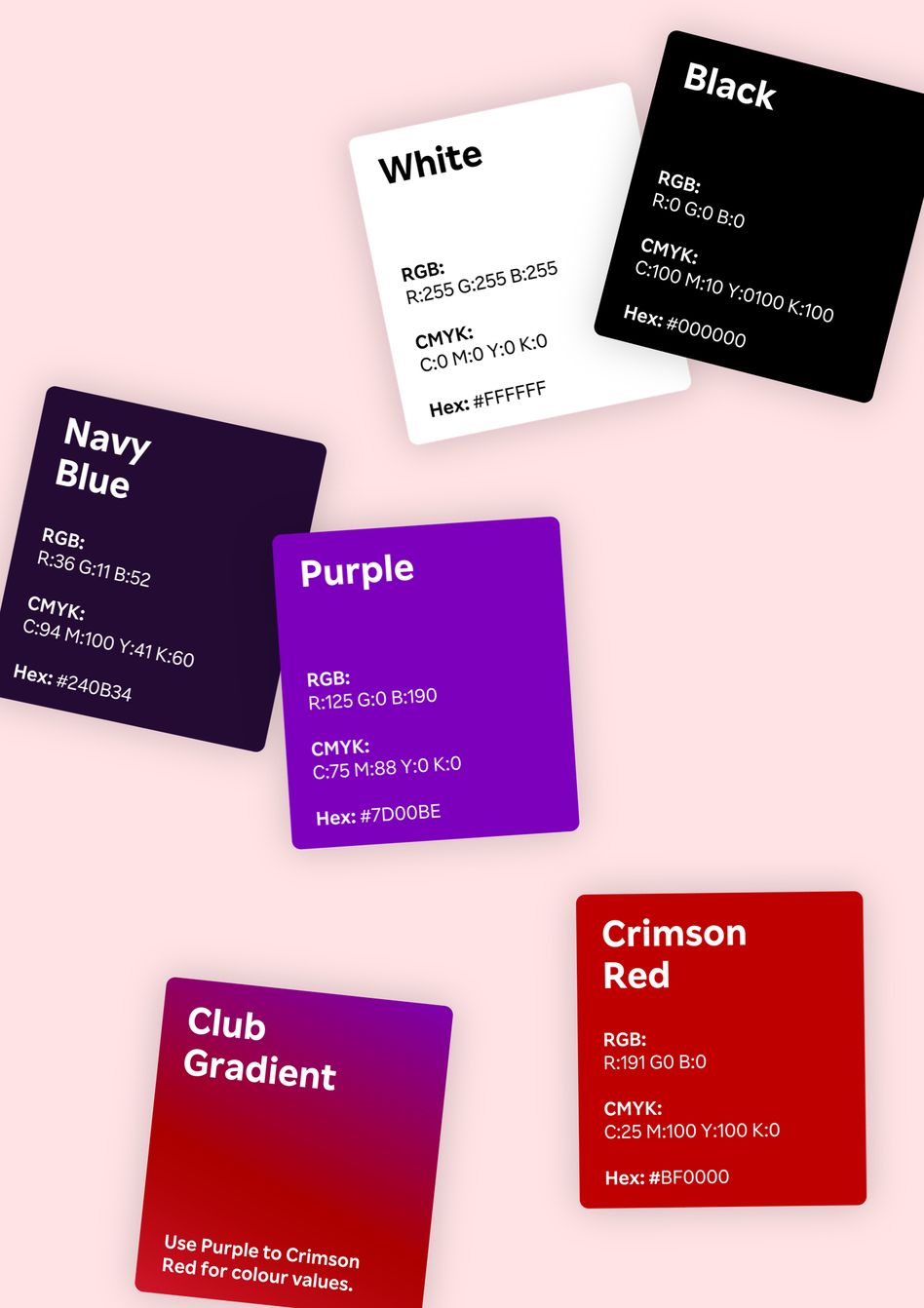 Primary colour palette