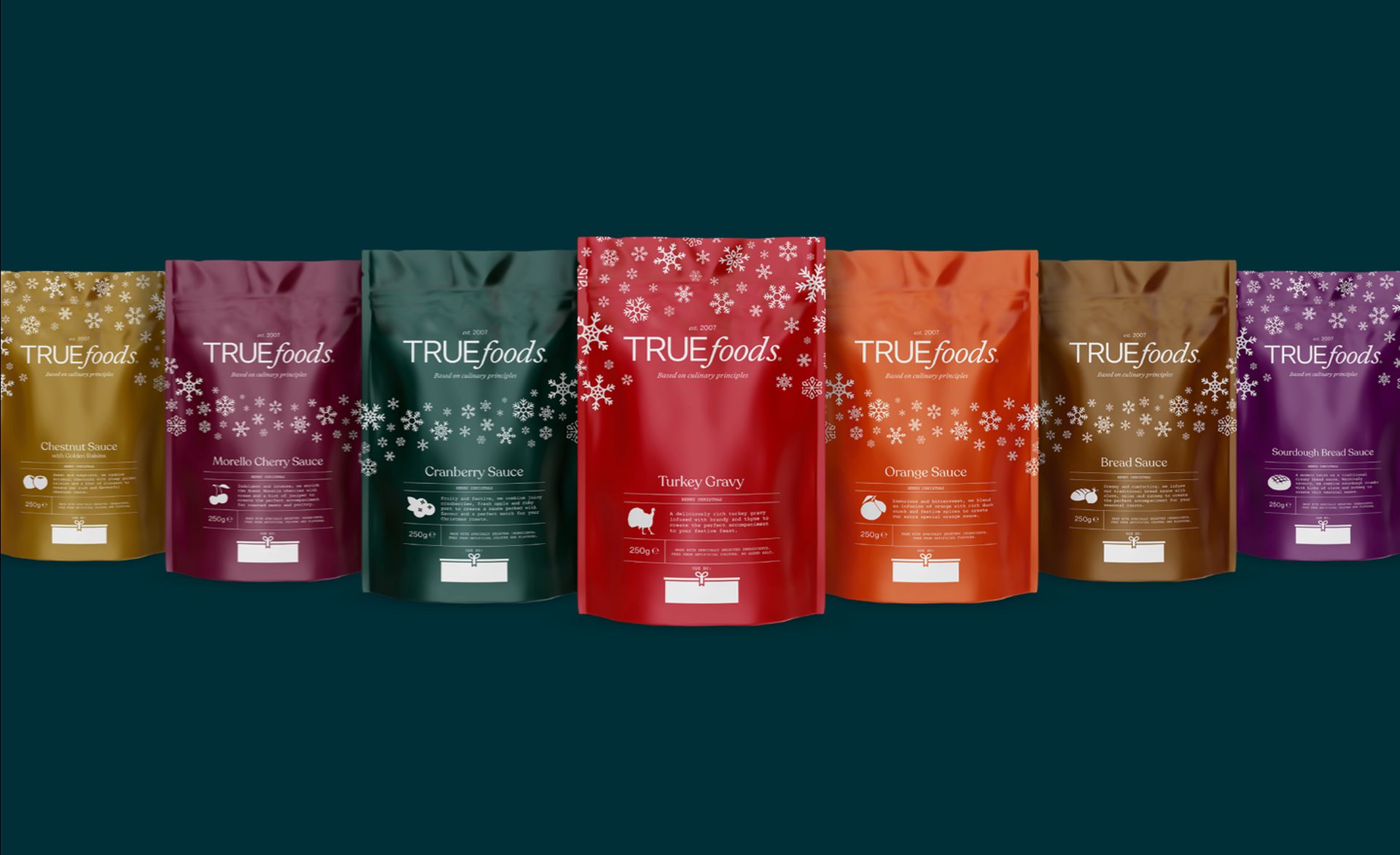 Christmas sauces & gravies range