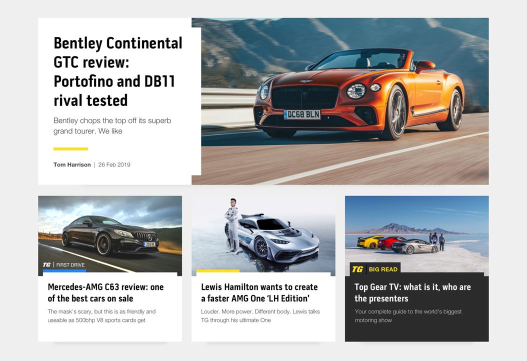 Wealth of content including articles and long reads