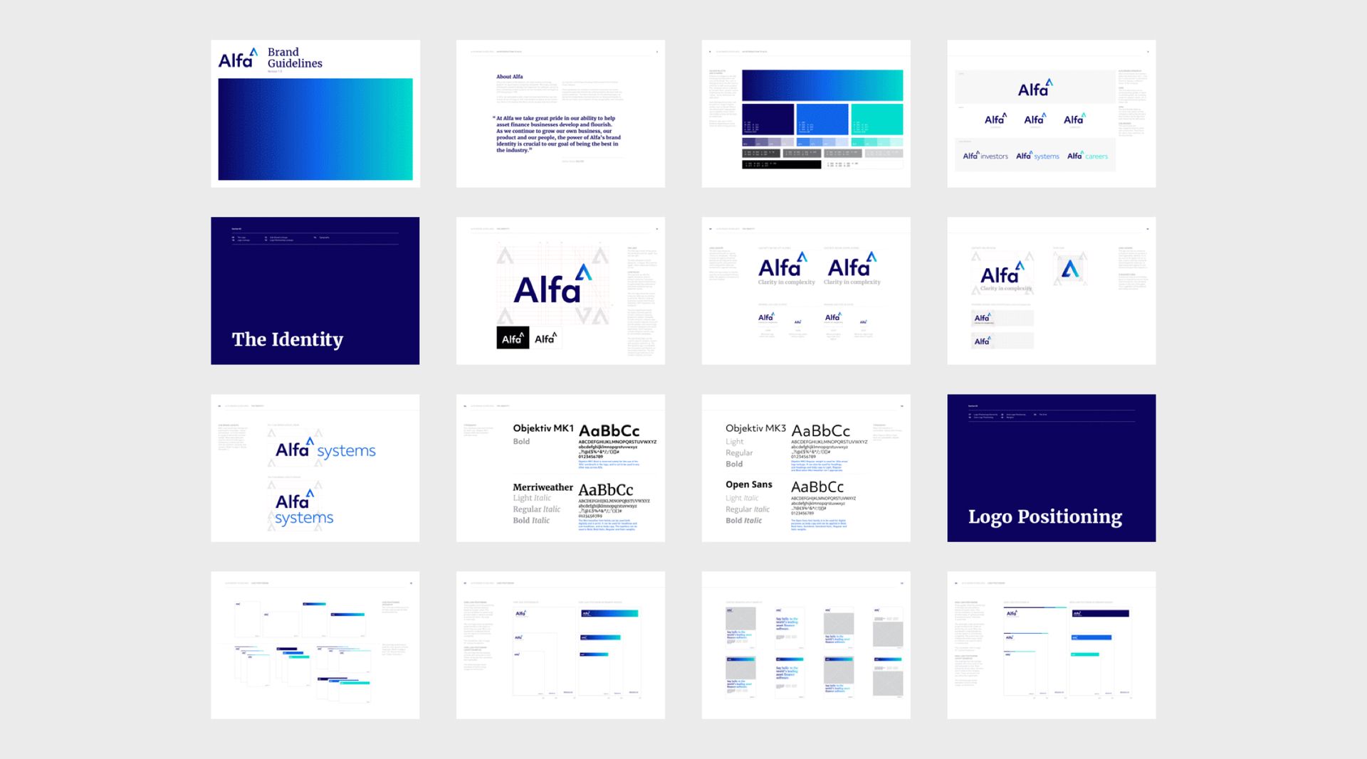 Alfa brand guidelines