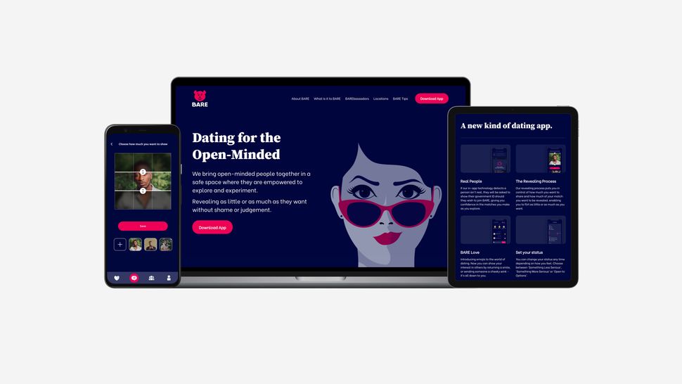 BARE Dating new website