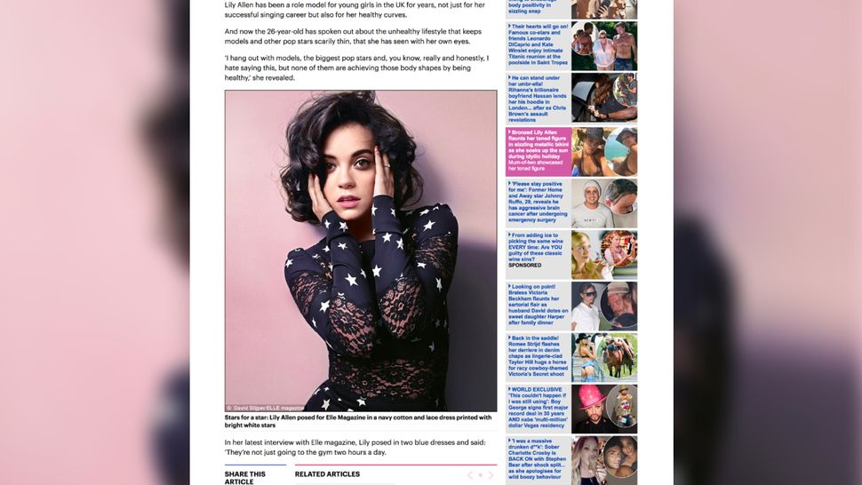 New magazine style article
