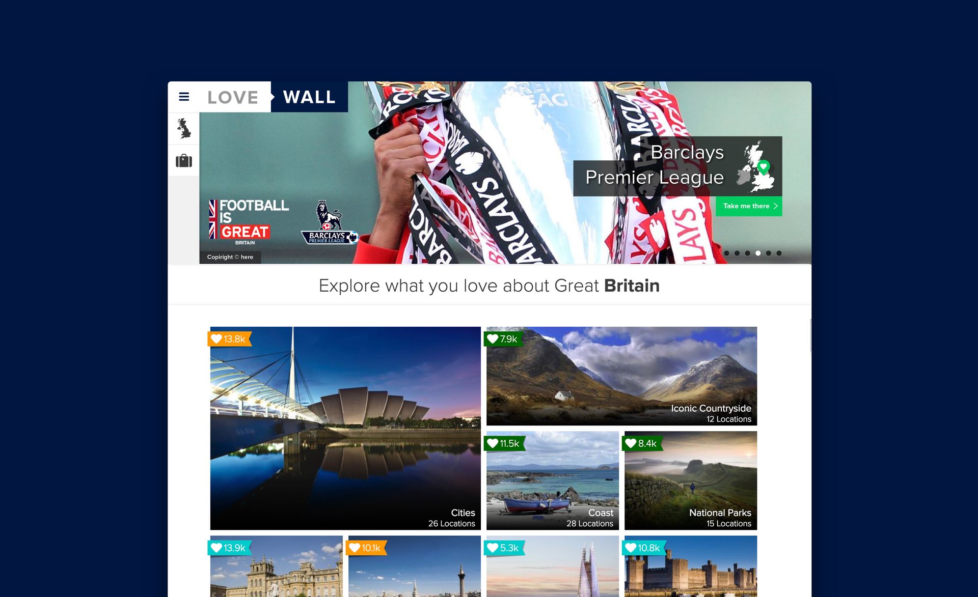 LoveWall platform