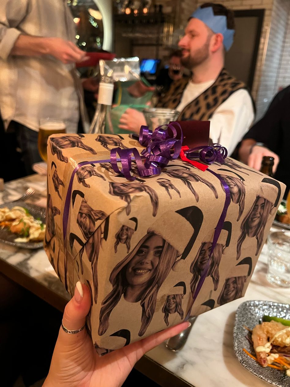 Bespoke wrapping for secret santa