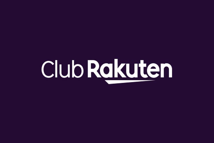 Club Rakuten logo on purple