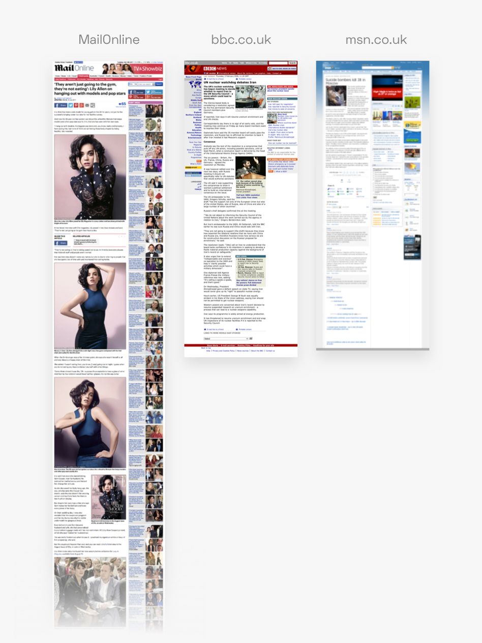 Infamous sidebar of shame