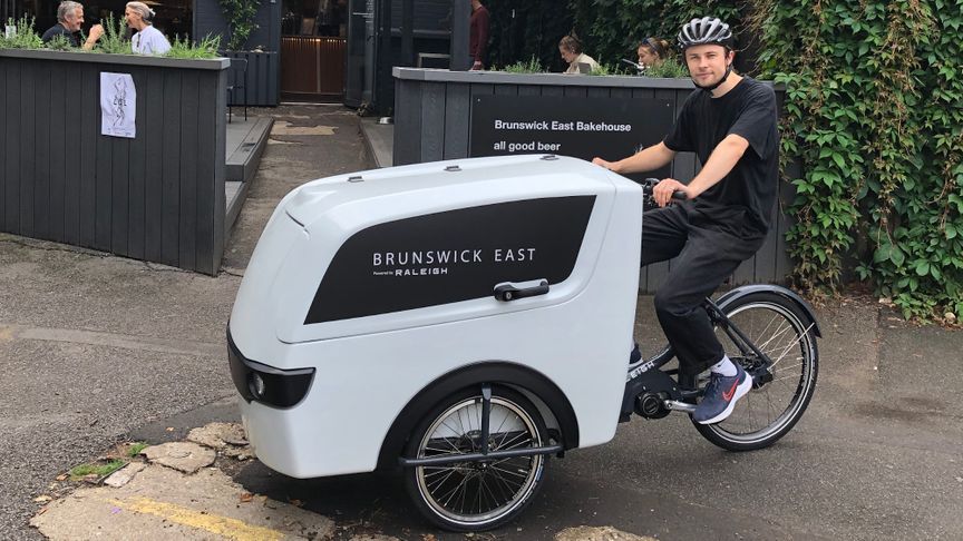 E Cargo Bikes For Businesses Raleigh Uk 3406