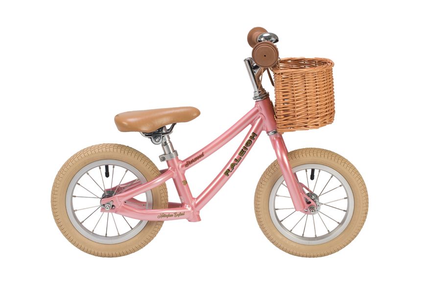 Picture showing a mini Raleigh Sherwood balance bike 