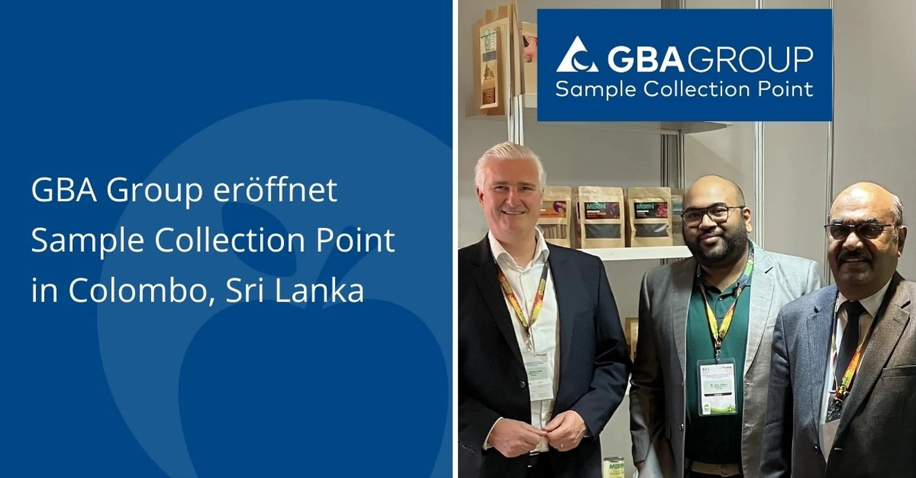 GBA Group eröffnet Probensammelstelle in Colombo, Sri Lanka
