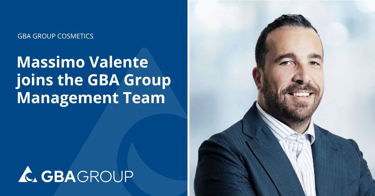 Massimo Valente joins the GBA Group Management Team